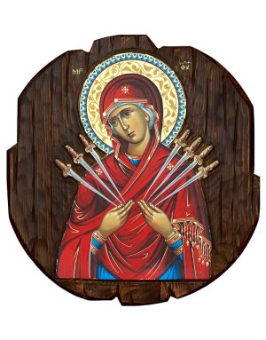Virgin Mary with the 7 swords