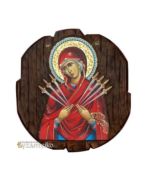 Virgin Mary with the 7 swords