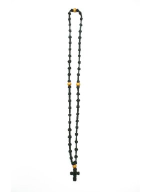Prayer rope pendant with 50 knots and wooden beads - Mount Athos