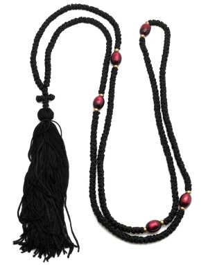 Komboskini Prayer rope 300 knots black