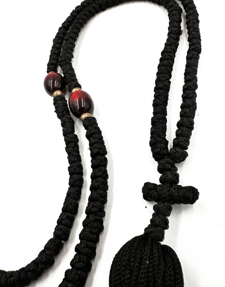 Komboskini Prayer rope 300 knots black
