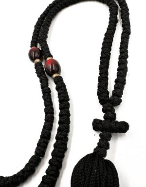 Komboskini Prayer rope 300 knots black
