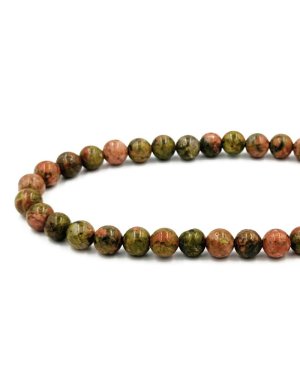 Komboskini Prayer rope 50 semi-precious beads unakite