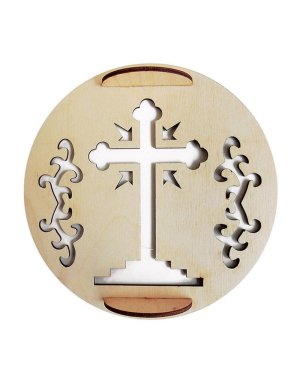 Σφραγίδα για Κόλλυβα ξύλινη 17.5cm