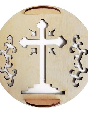 Σφραγίδα για Κόλλυβα ξύλινη 17.5cm