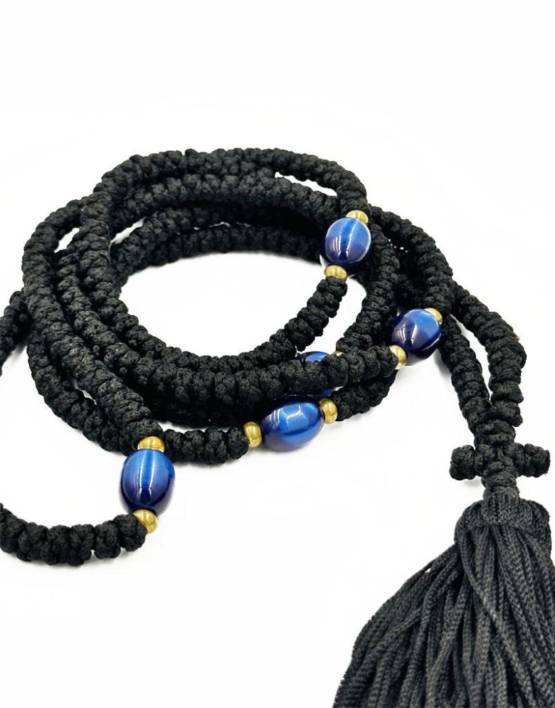 Komboskini Prayer rope 300 knots black