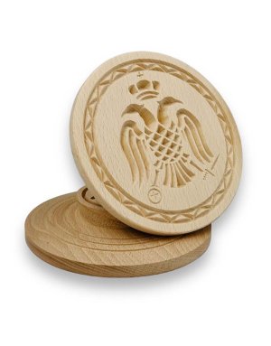 Holy Bread Prosphora Seal Double-headed Eagle 16,5cm