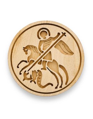 Σφραγίδα προσφόρου Άγιος Γεώργιος Τροπαιοφόρος 16,5cm