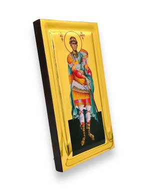 Άγιος Δημήτριος με όψη στιλβωτού