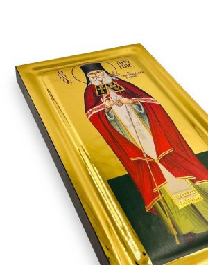 Άγιος Λουκάς ο Ιατρός με όψη στιλβωτού