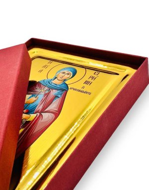 Αγία Ειρήνη Χρυσοβαλάντου με όψη στιλβωτού