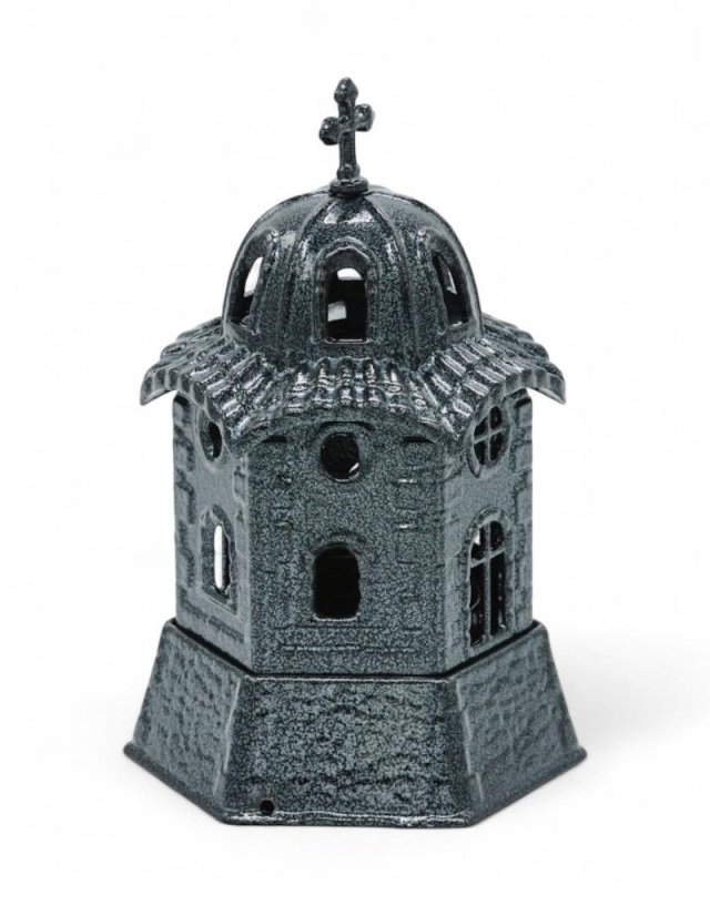 Church candle vigil lamp zama grey