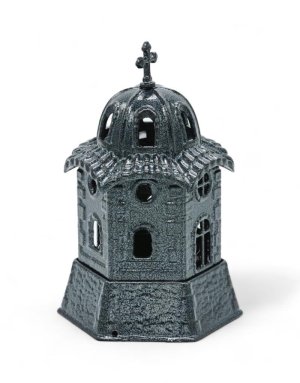 Church candle vigil lamp zama grey