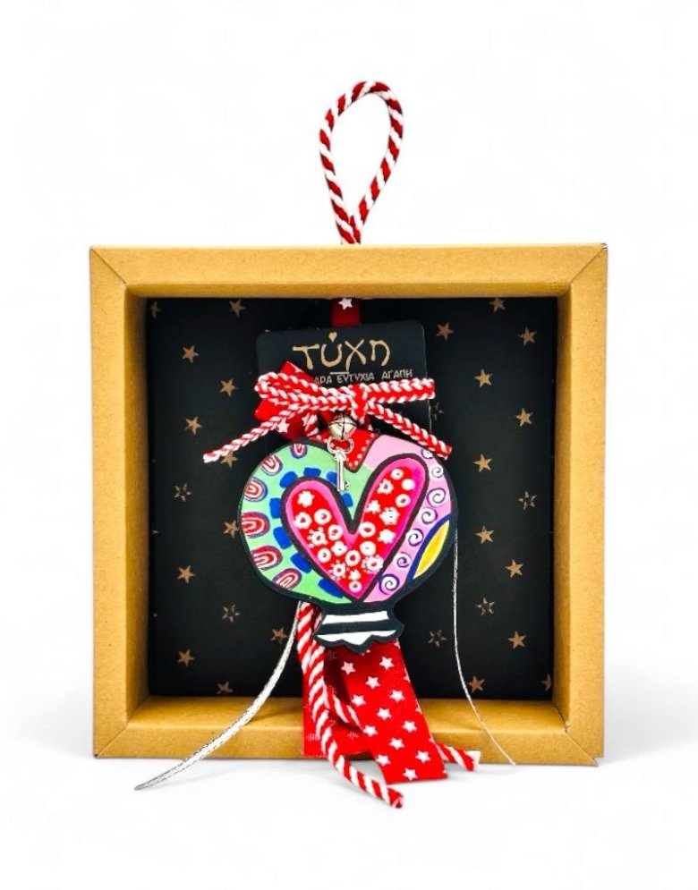 Wooden Pomegranate Charm - 18*6.5*17.5 (IN GIFT BOX)
