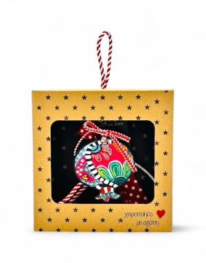 Wooden Pomegranate Charm - 18*6.5*17.5 (IN GIFT BOX)