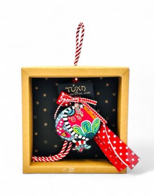 Wooden Pomegranate Charm - 18*6.5*17.5 (IN GIFT BOX)