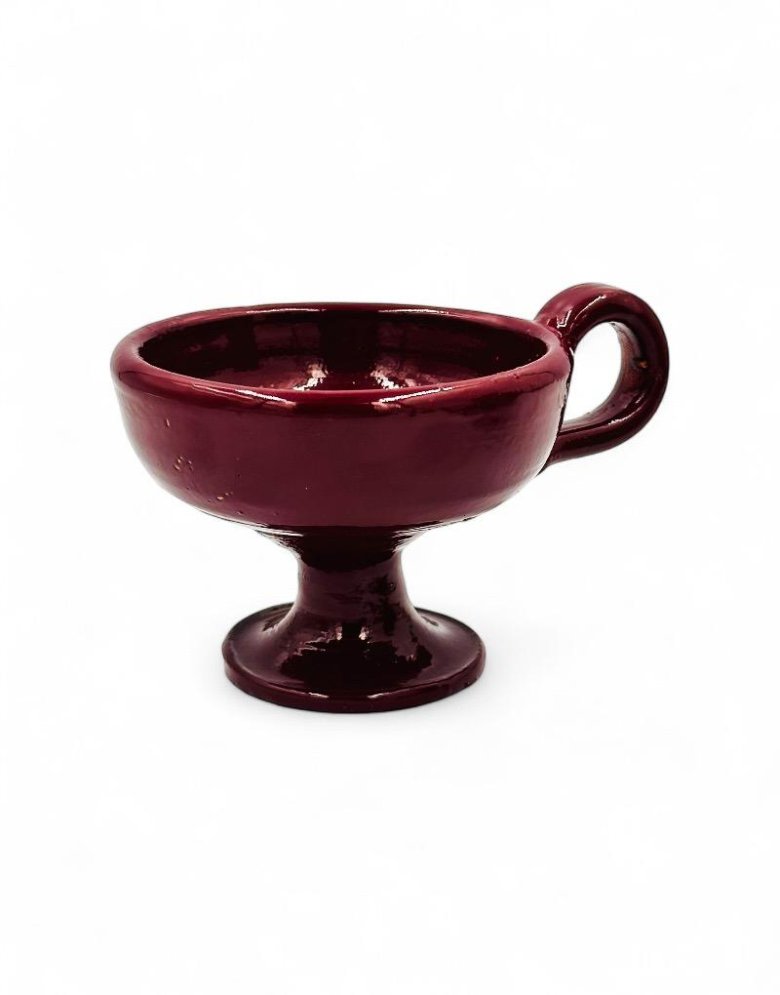 Incense Burner ceramic red