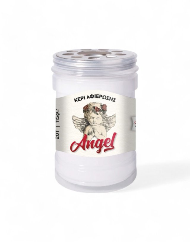 Κερί Αφιέρωσης 20Τ Angel - Λευκό
