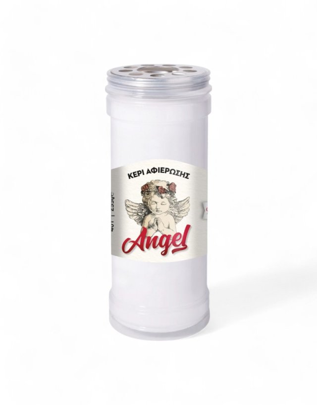 Κερί Αφιέρωσης 40Τ Angel - Λευκό