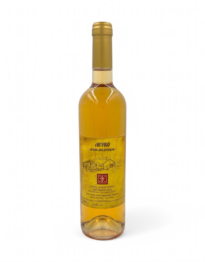 White Dry Wine Malagouzia - Muscat of Samos 750 ml | Mount Athos