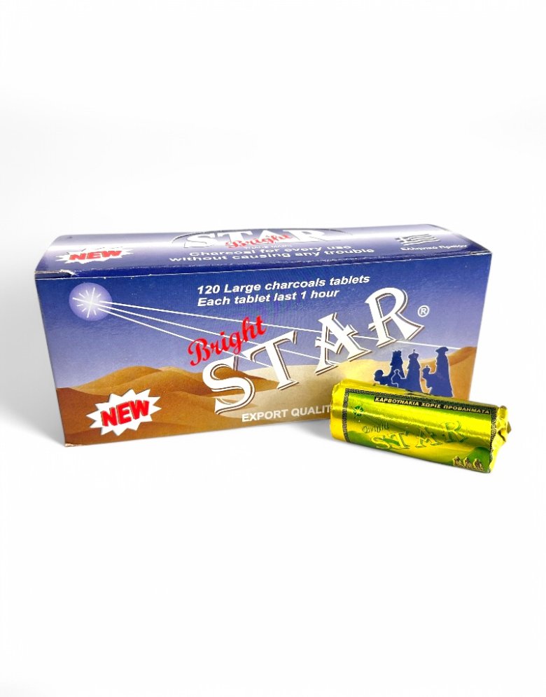 Καρβουνάκια θυμιάματος STAR 35mm (κουτί 20 μασούρια)