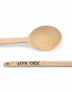 Wooden Spoon "Mount Athos" – Authentic Handcrafted Spoon(37–38 cm)