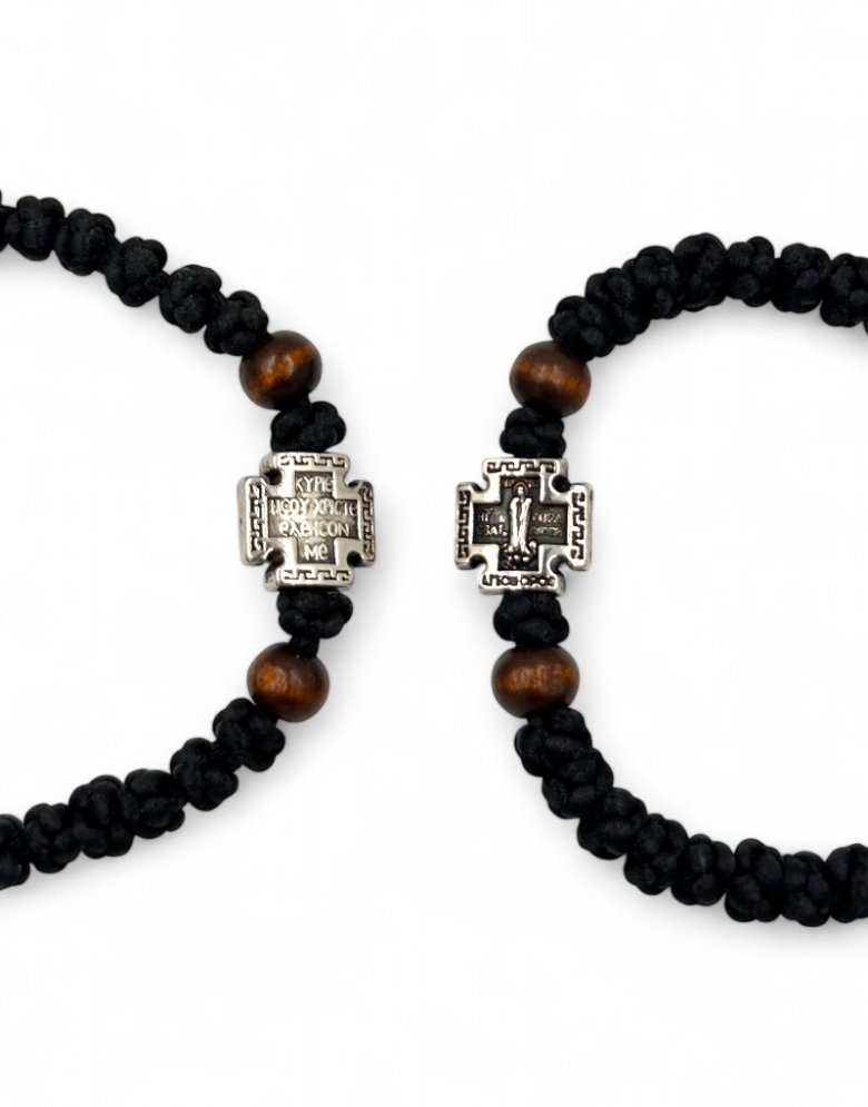 Komboskini 33-Knot Hand Prayer Rope for Slim Wrist - Mount Athos