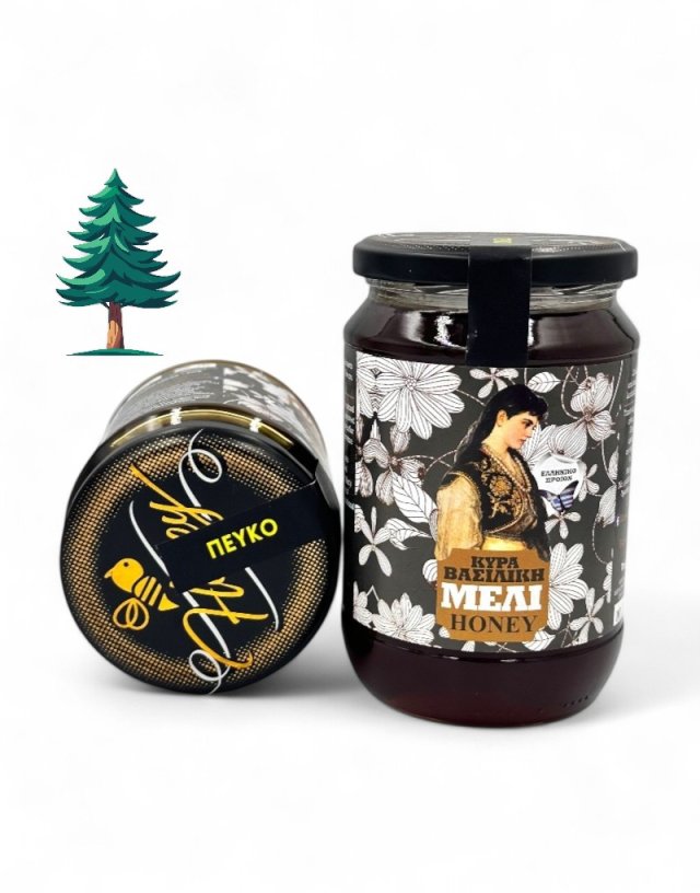 Μέλι Πεύκου "Κυρά Βασιλική" 930ml - Μετέωρα