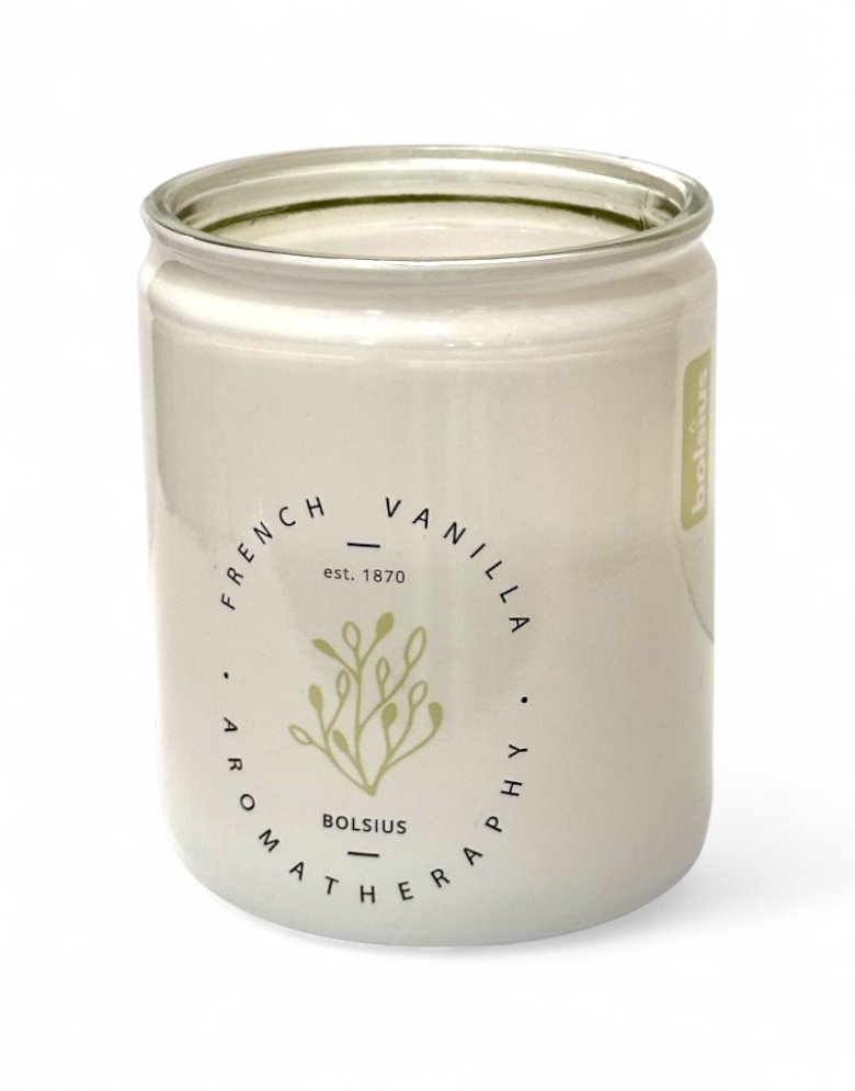 Bolsius Scented Candle in Glass – French Vanilla (±23 hours)