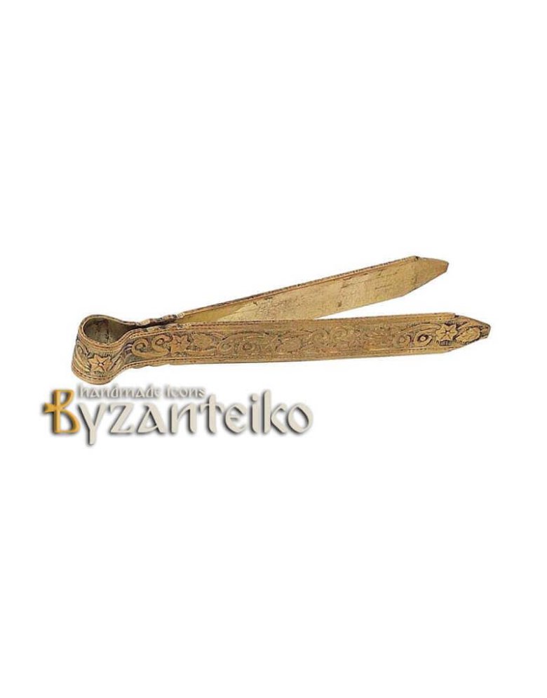 Tweezers for charcoal and incense