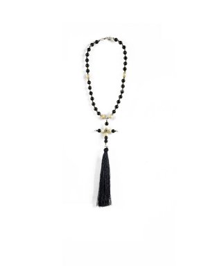 Pendant with semiprecious stones of haolite
