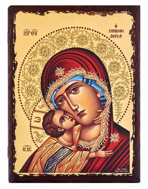 Virgin Mary Glykofilousa
