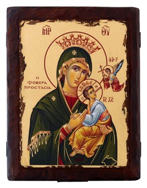 Virgin Mary the Formidable Protection