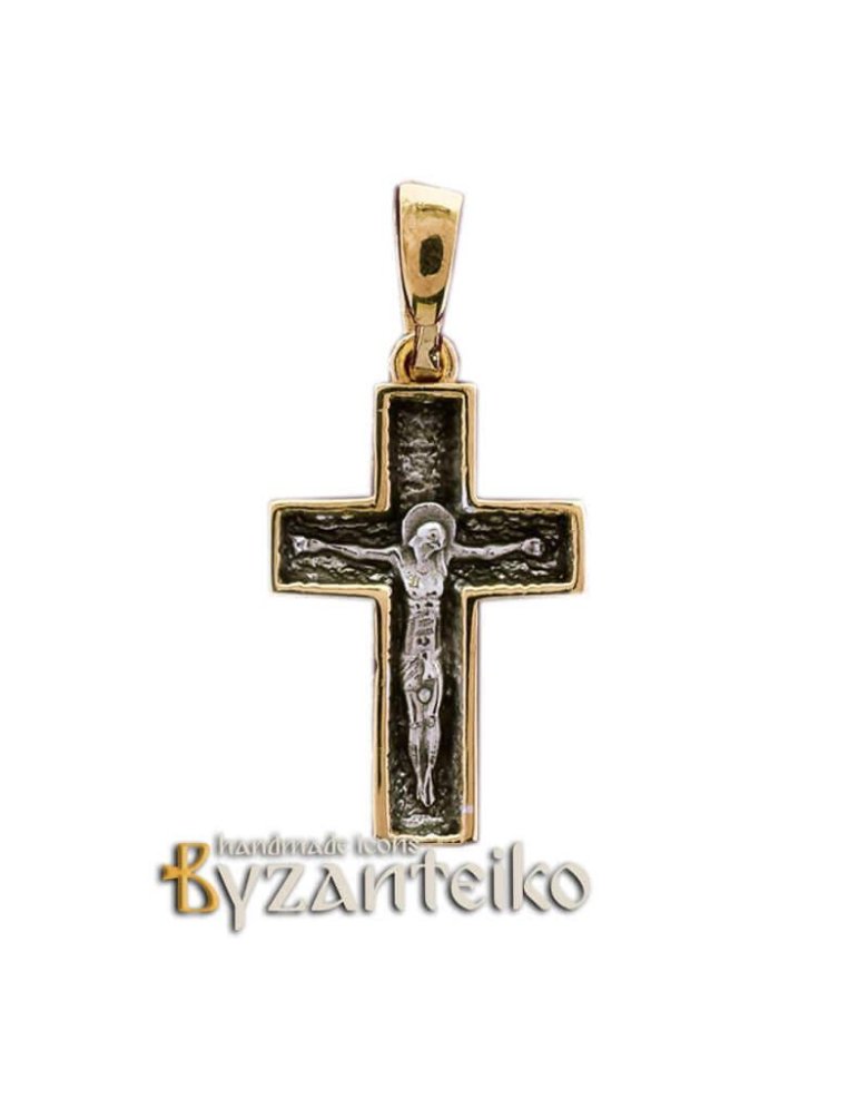 Jesus Christ Gold Plated Cross