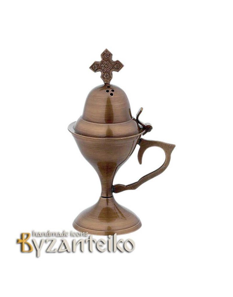 Antique bronze cloak of incense