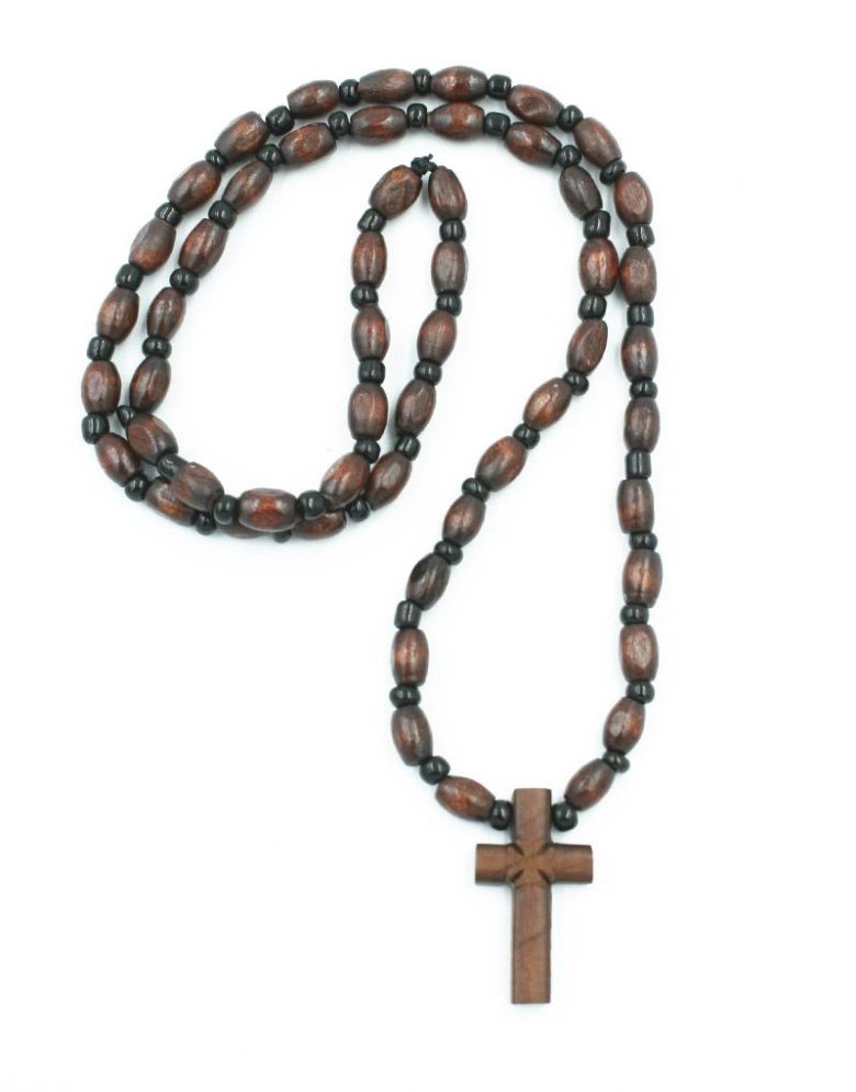 Wooden Neck Cross Mount Athos