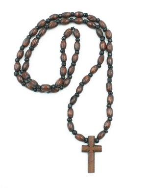 Wooden Neck Cross Mount Athos