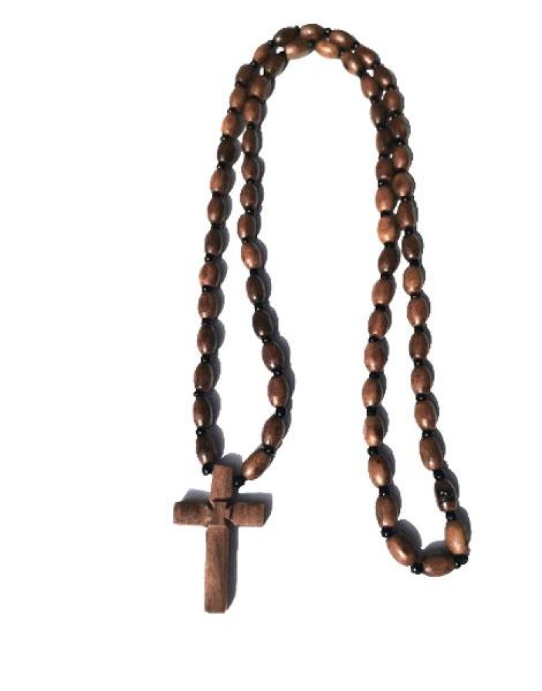 Wooden Neck Cross Mount Athos