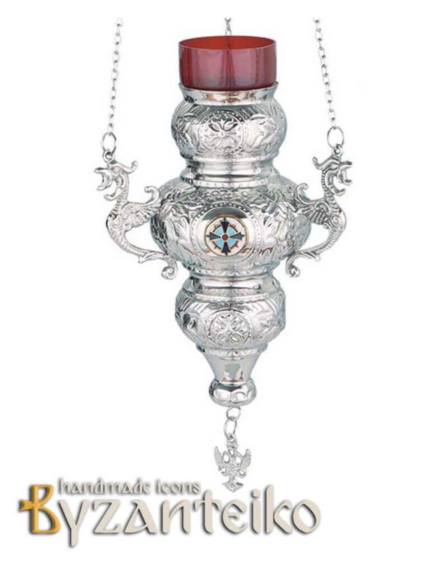 Nickel-plated candelabra