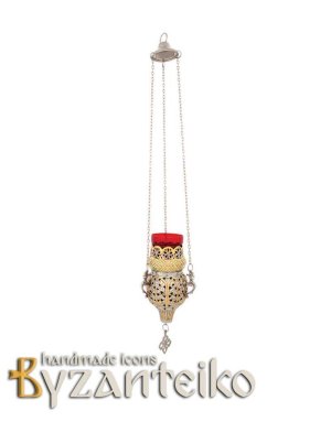 Handkerchief pendant bicoloured