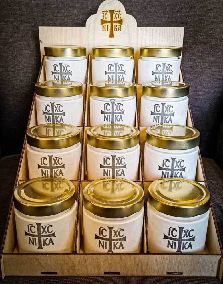 Κερί αρωματικό ICXC NIKA (40+ ωρών)