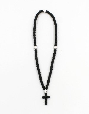 Prayer Rope 100 knots waxed with Thin Knots - Mount Athos