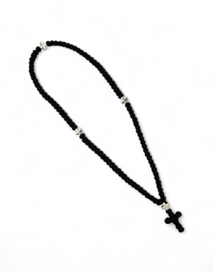 Prayer Rope 100 knots waxed with Thin Knots - Mount Athos
